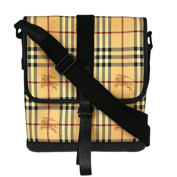 Burberry Beige Black House Check Crossbody Bag - Picture 1 of 11